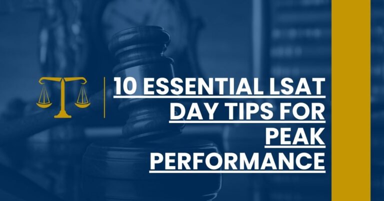 10 Essential LSAT Day Tips for Peak Performance Feature Image