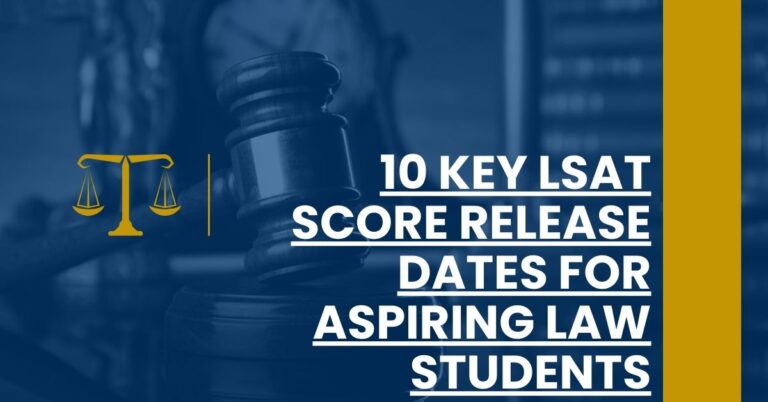 10 Key LSAT Score Release Dates for Aspiring Law Students Feature Image