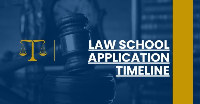 Law School Application Timeline Feature Image