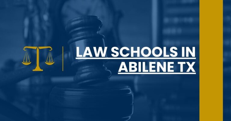 Law Schools in Abilene TX Feature Image