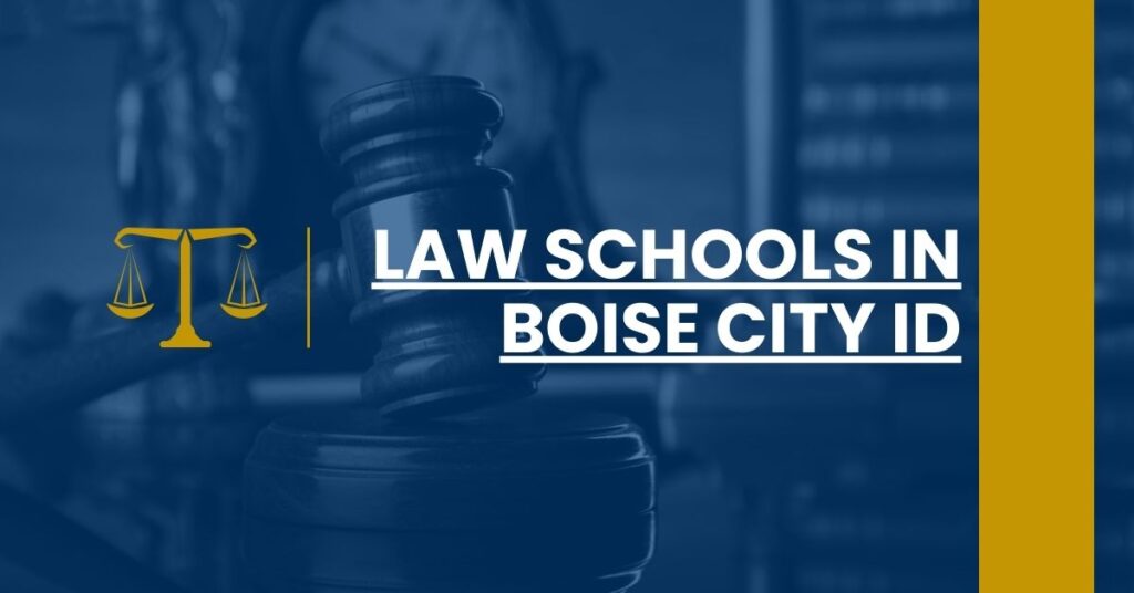 Law Schools in Boise City ID Feature Image