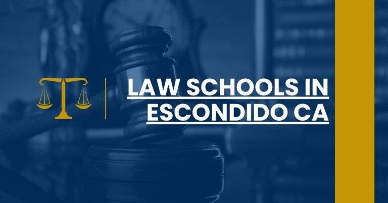 Law Schools in Escondido CA Feature Image