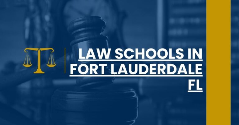 Law Schools in Fort Lauderdale FL Feature Image