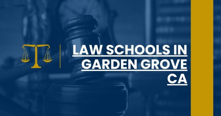 Law Schools in Garden Grove CA Feature Image