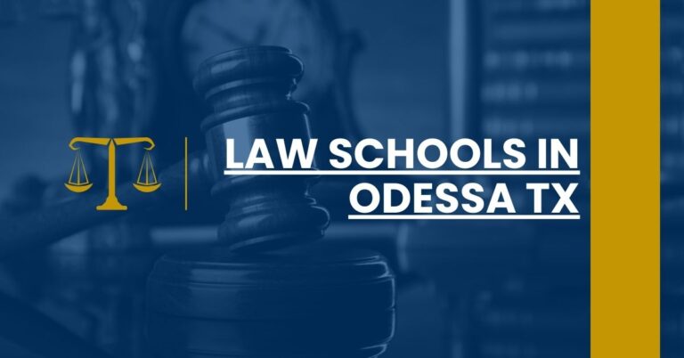 Law Schools in Odessa TX Feature Image