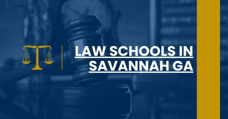 Law Schools in Savannah GA Feature Image