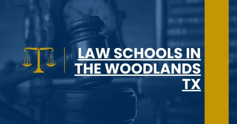 Law Schools in The Woodlands TX Feature Image