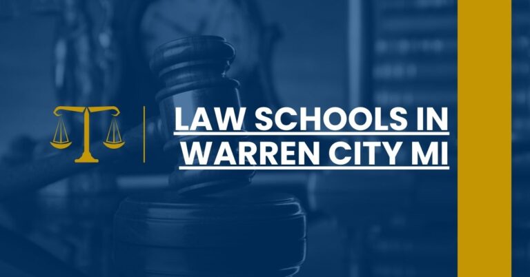 Law Schools in Warren city MI Feature Image