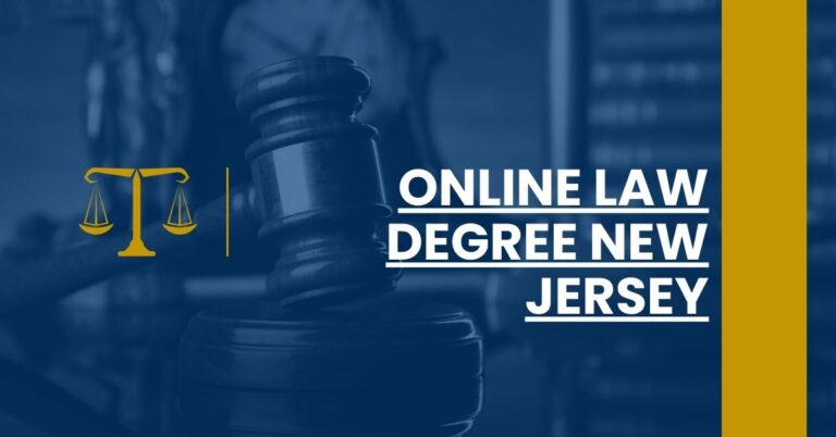 Online Law Degree New Jersey Feature Image