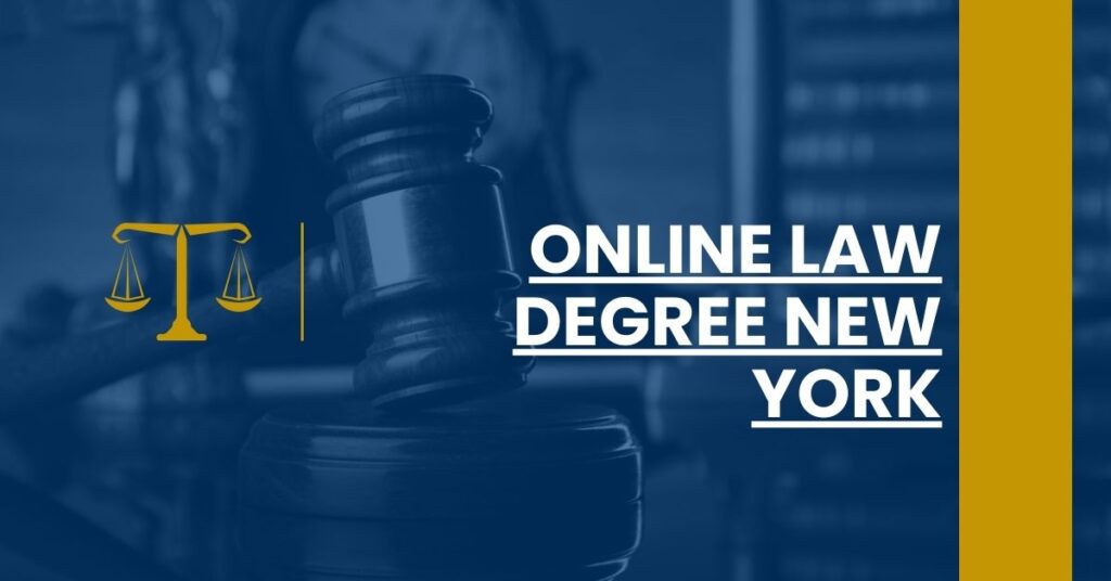 Online Law Degree New York Feature Image