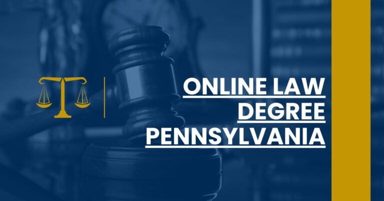 Online Law Degree Pennsylvania Feature Image