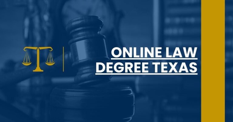 Online Law Degree Texas Feature Image